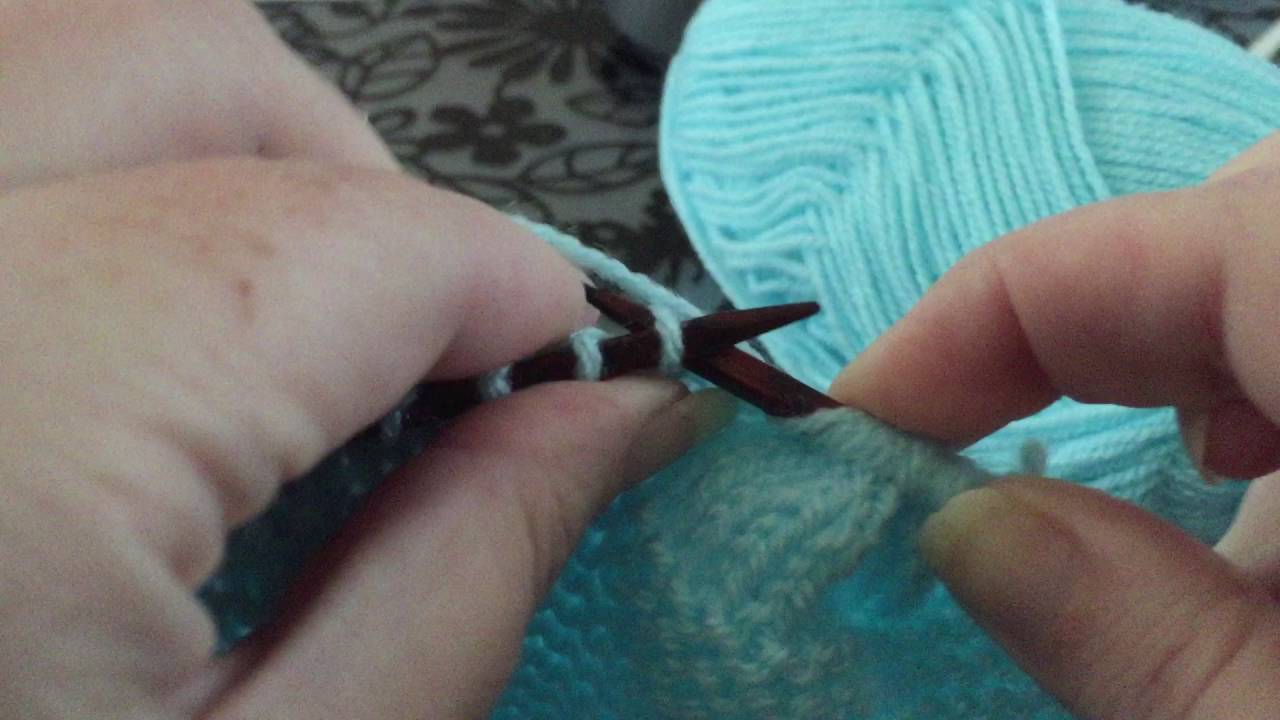 Continentaal breien averechts en tricot patroon breivlog #5