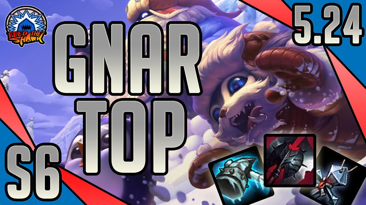 League of Legends - Snow Day Gnar Top - Full Game Commentary with J1VHD and Friends
