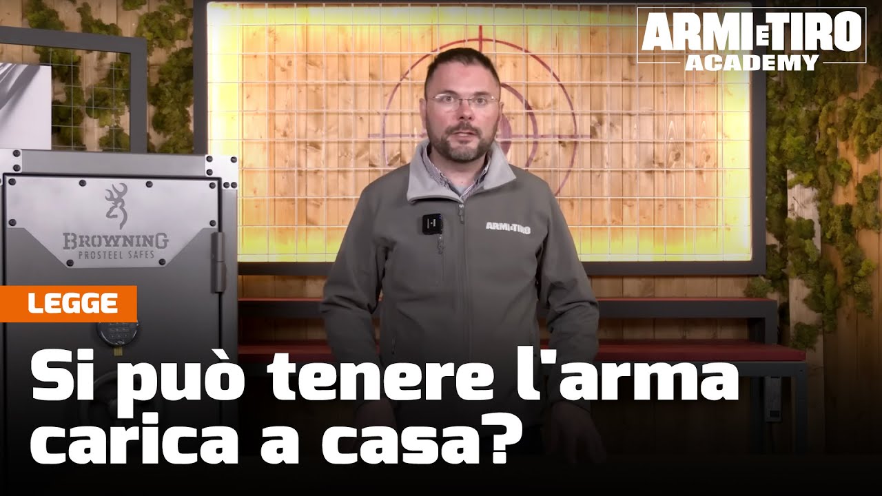 Si pu&ograve; tenere l'arma carica a casa? - Armi e Tiro Academy