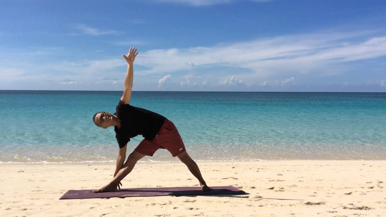 Vayu's Yoga Exercise (on Paradise Island)