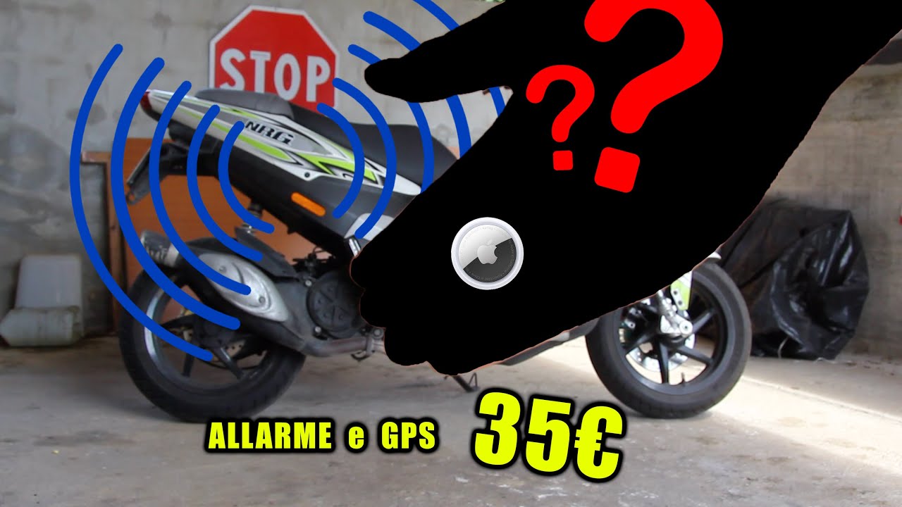 MIGLIOR ALLARME GPS AL MINOR PREZZO POSSIBILE, universale per qualsiasi MOTO e SCOOTER