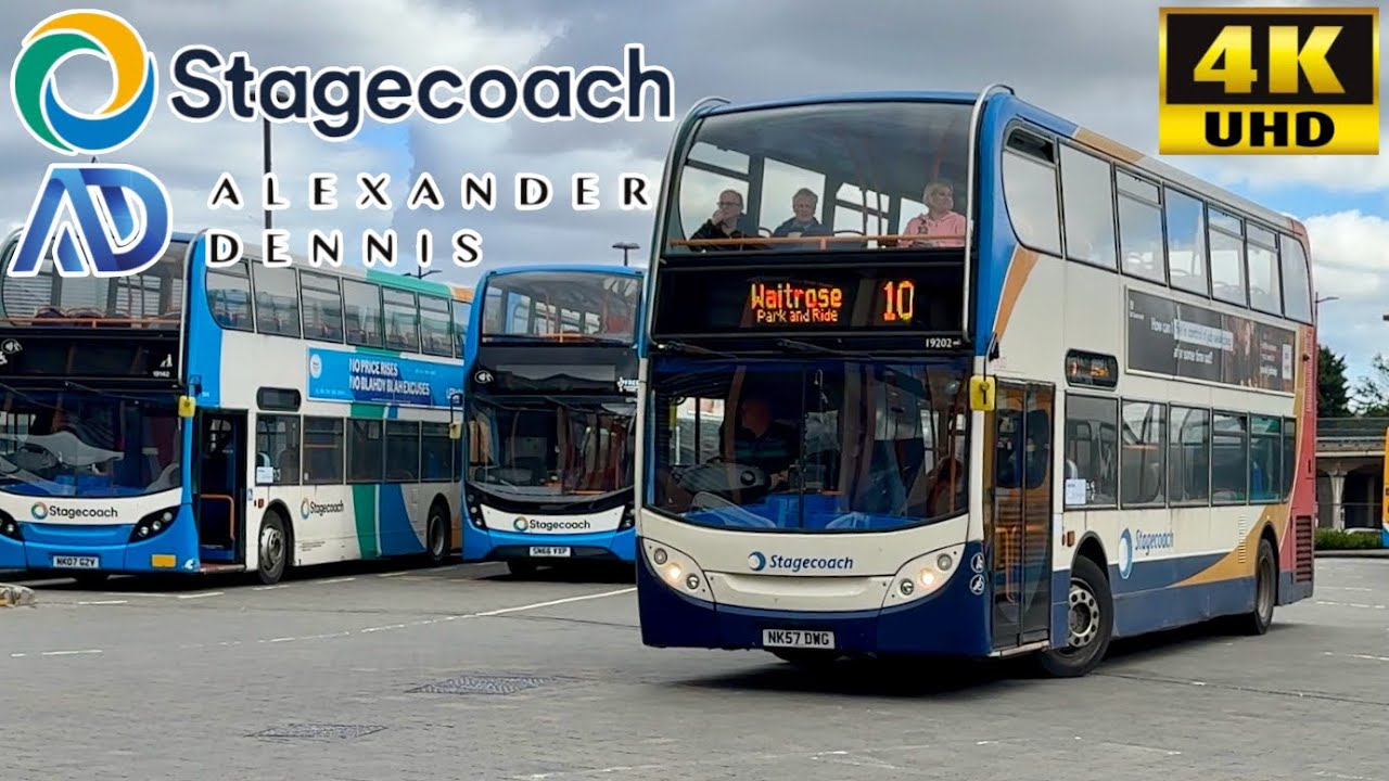 [Stagecoach East Midlands: 10 Lincoln Central to Nettleham Fields Waitrose] ADL Enviro400 Trident 2