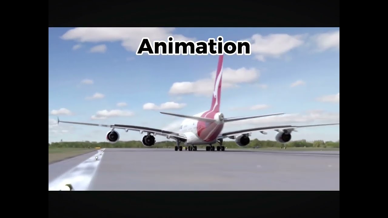 Animation vs Real Life - Qantas Flight 32