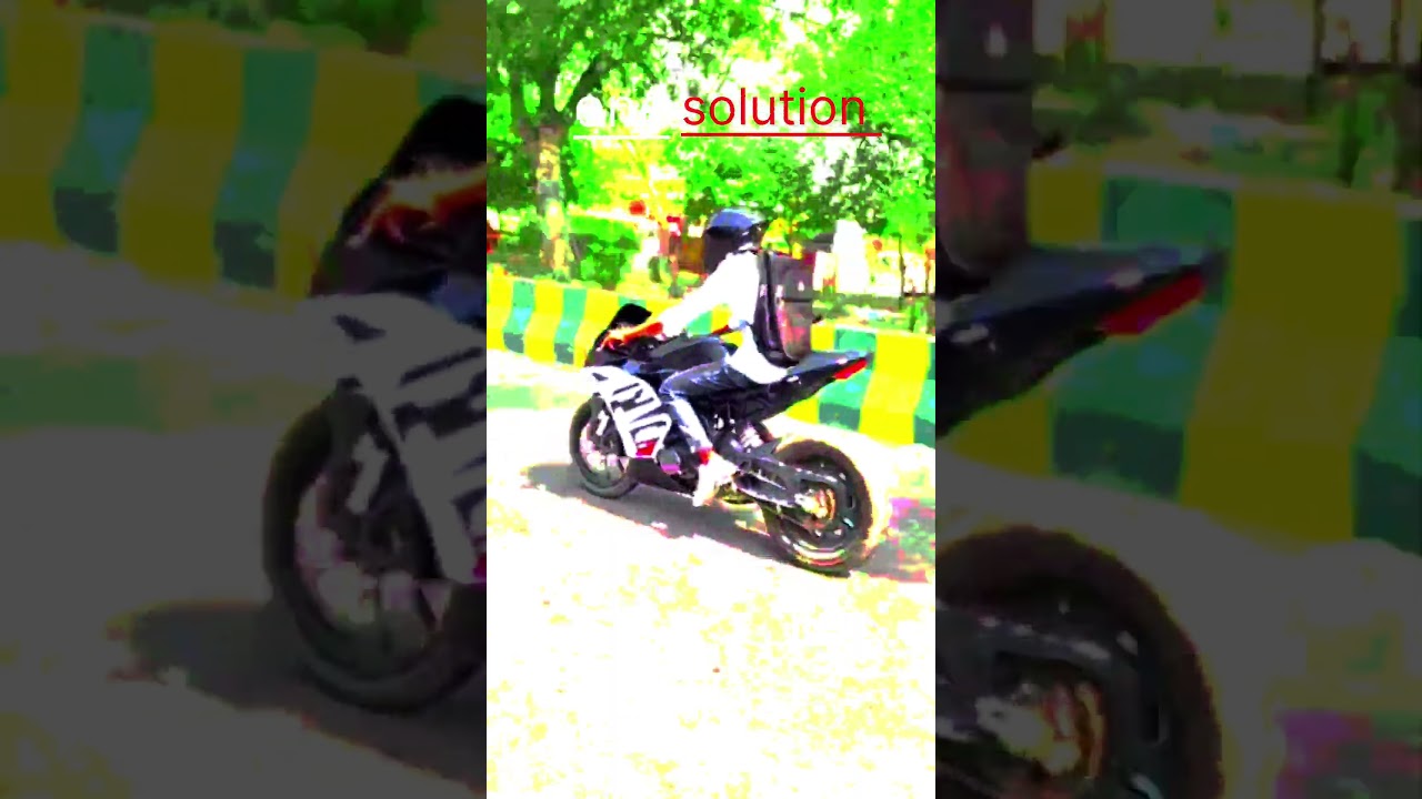 one solution 🫡 #2025rider #automobile #happy #cute #ktm @Arman_rider07_