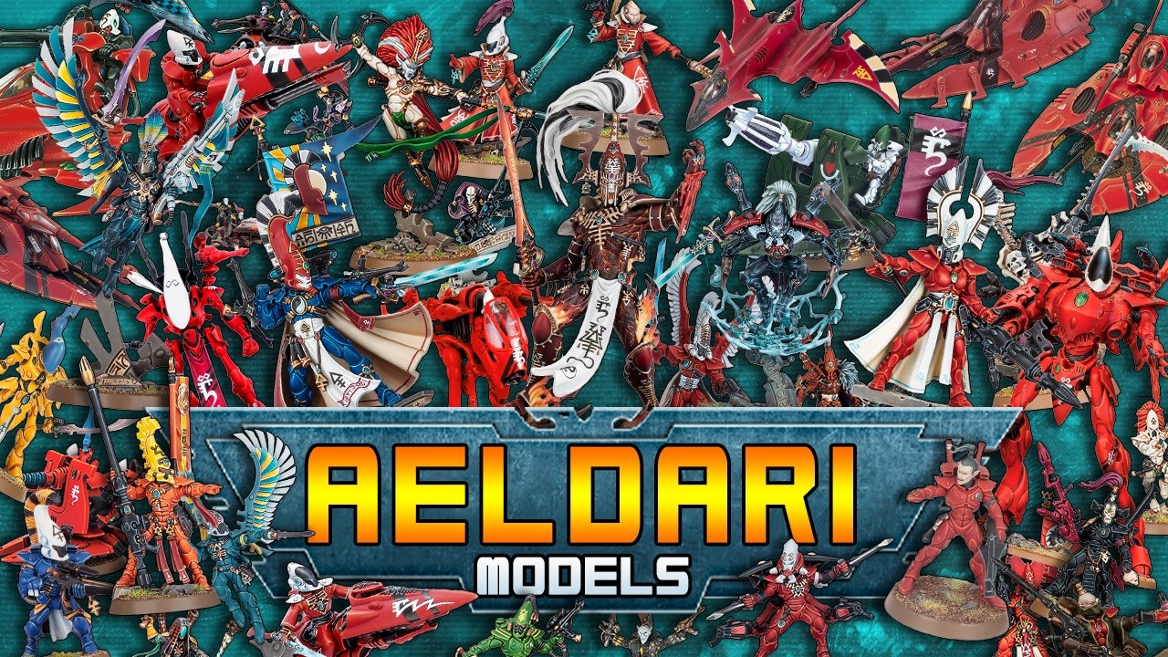 Exploring Every Aeldari Model IN EXISTENCE - Warhammer 40K