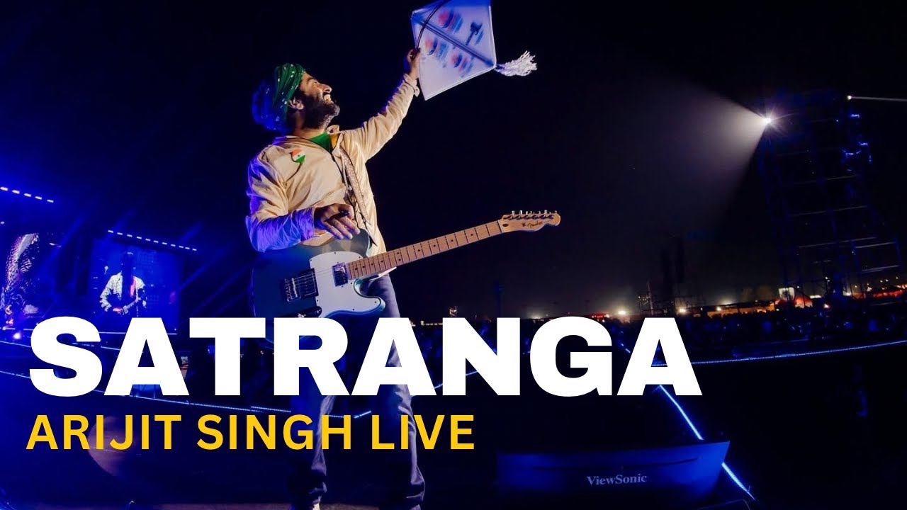 SATRANGA | TERA YAAR HU MEIN | ARIJIT SINGH LIVE GANDHINAGAR GIFT CITY 2025