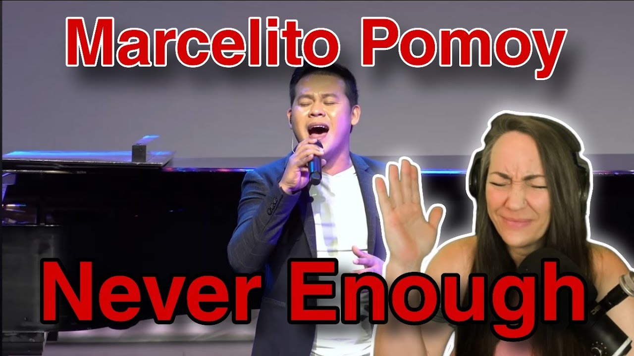 This is too good!! MARCELITO POMOY (Miami Concert) sings NEVER ENOUGH | Reaction