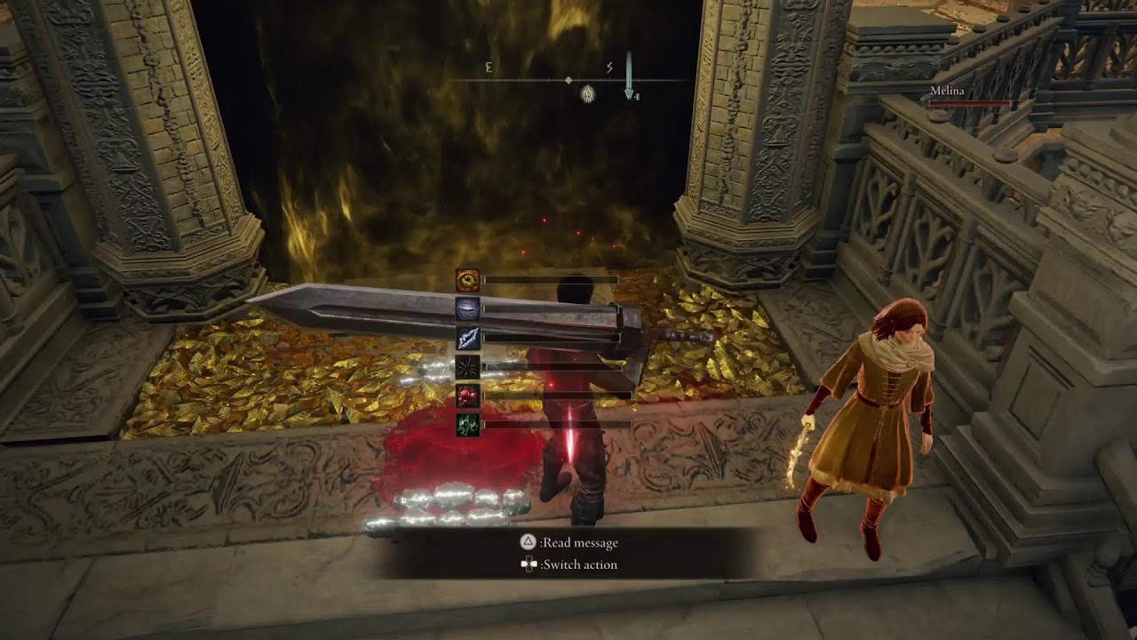 Oh, he's playing with Berserk Guts In Elden Ring