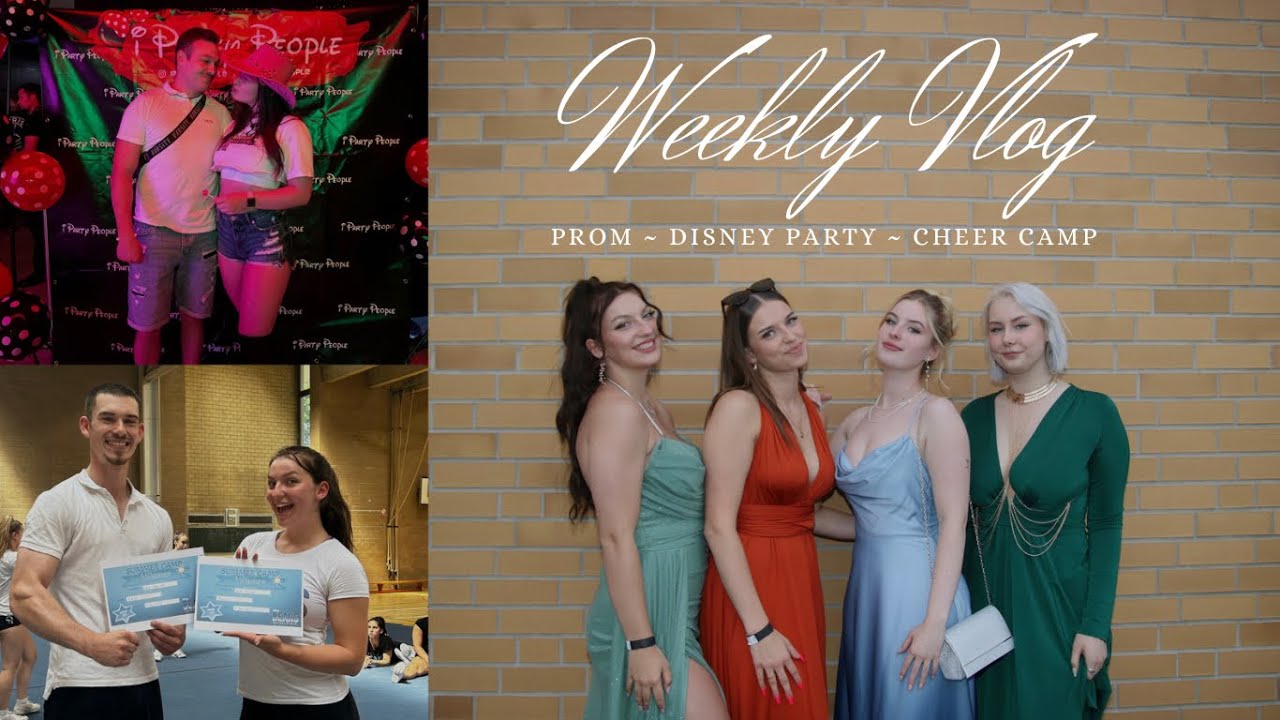 WEEKLY VLOG 🥂🎉 Abiball, Cheerleading und mehr …