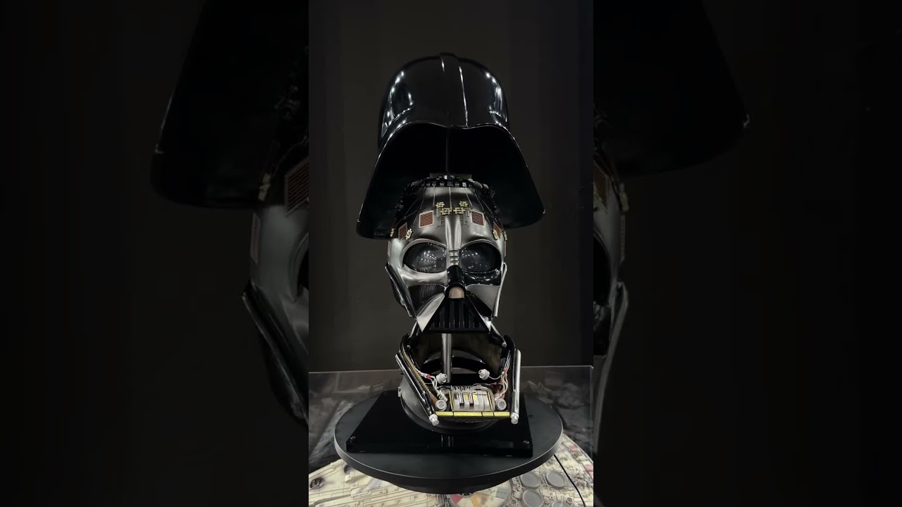 Darth Vader reveal helmet from Return of the Jedi