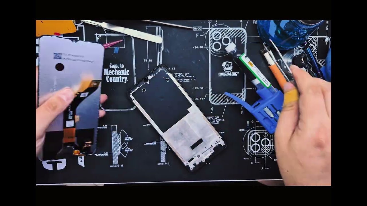 Tecno Spark 10 4G Ki5q  Teardown Разбор / Замена дисплея