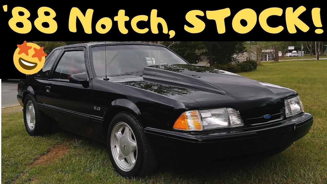 Stock 88 Mustang LX NotchBack Review *For Sale*