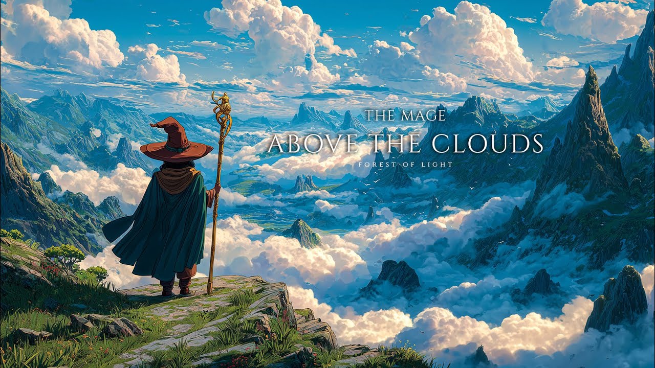 Fantasy Music for Focus & Inspiration | The Mage Above the Clouds