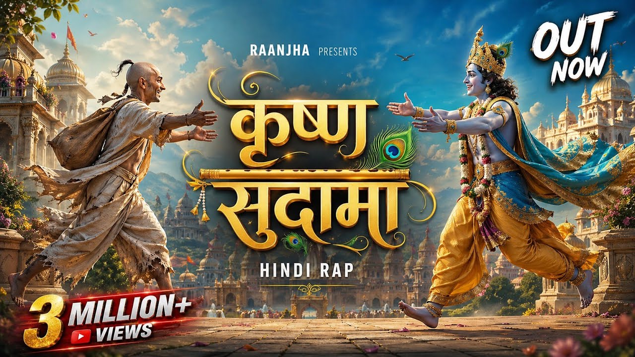 Krishna Sudama - Raanjha || Lucky || Hindi Rap Song ||  Are Dwaarpalo Rap Song || 2024