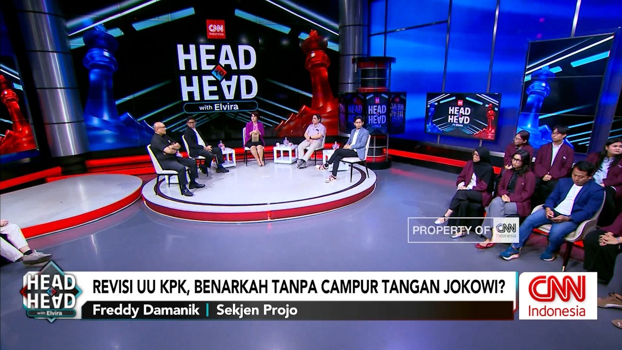 Revisi UU KPK, Benarkah Tanpa Campur Tangan Jokowi? | Head To Head With Elvira Part 4