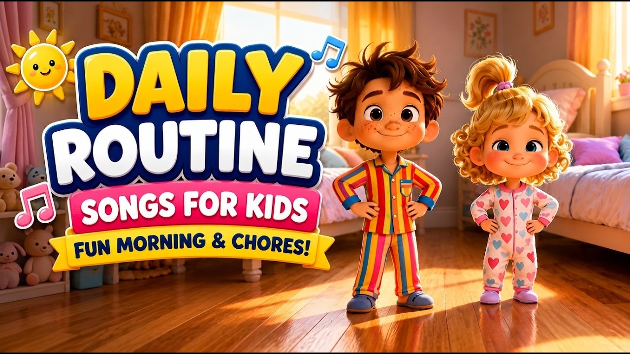Daily Routine Songs for Kids – Fun Morning & Chores | TeSuKids