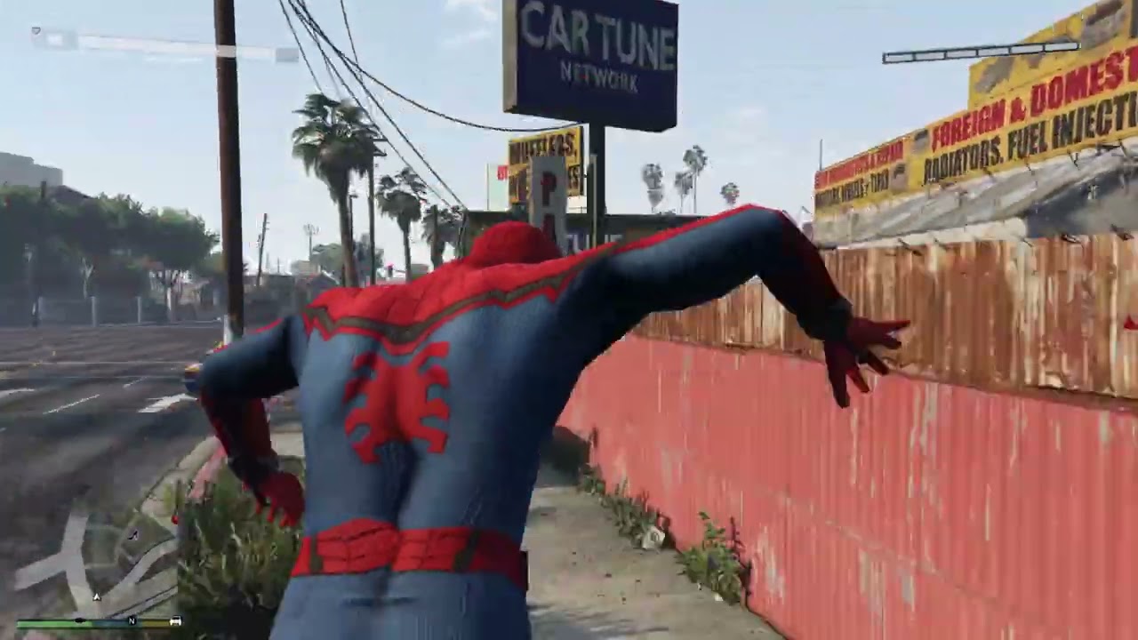 Can Spider-Man Survive in GTA 5?
