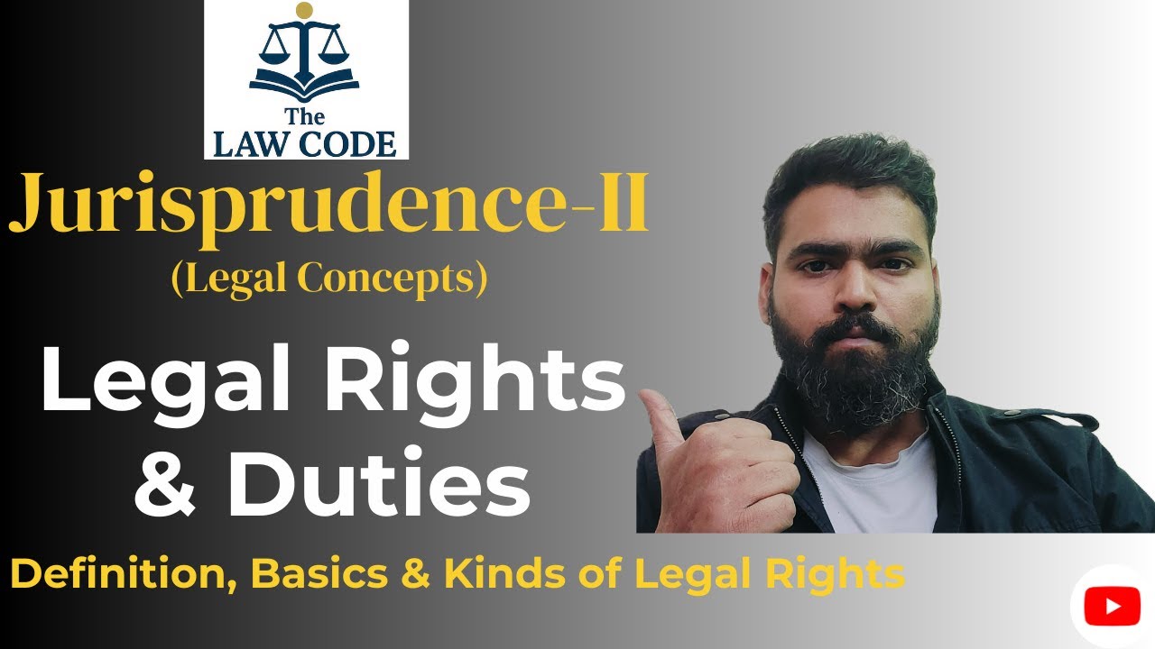 2. Legal Rights and Duties Explained Simply | Definition, Kinds & Relationship | Jurisprudence