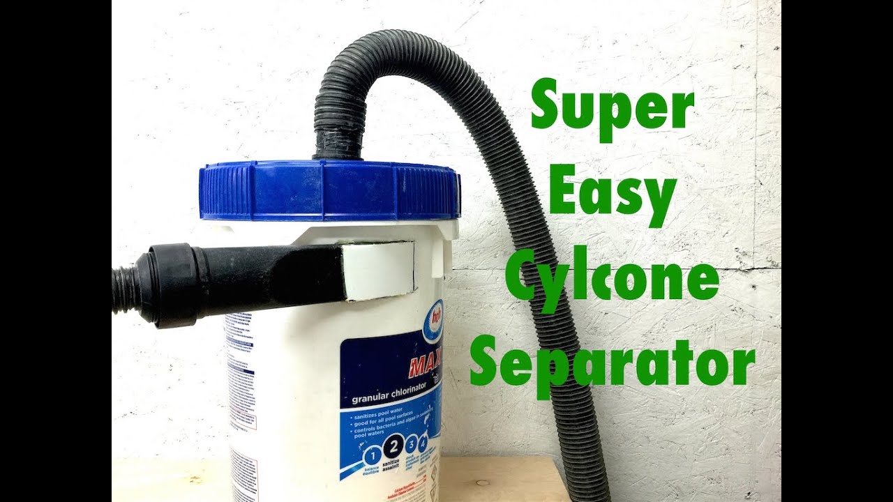 Easy cyclone separator