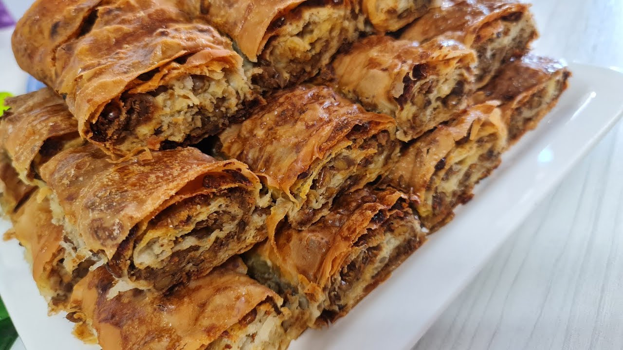 Bu Hamur İle Börek Açmak Çok Kolay l El Açması Mercimekli Büzme Börek Tarifi l Mutfağımdaki Tadlar