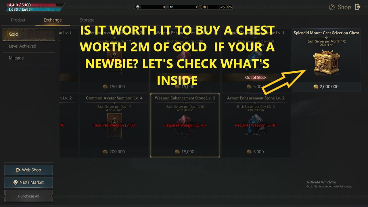 Lord Nine - Splendid Mount Gear Selection Chest - Is It Worth it for a Newbie? Let's find out
