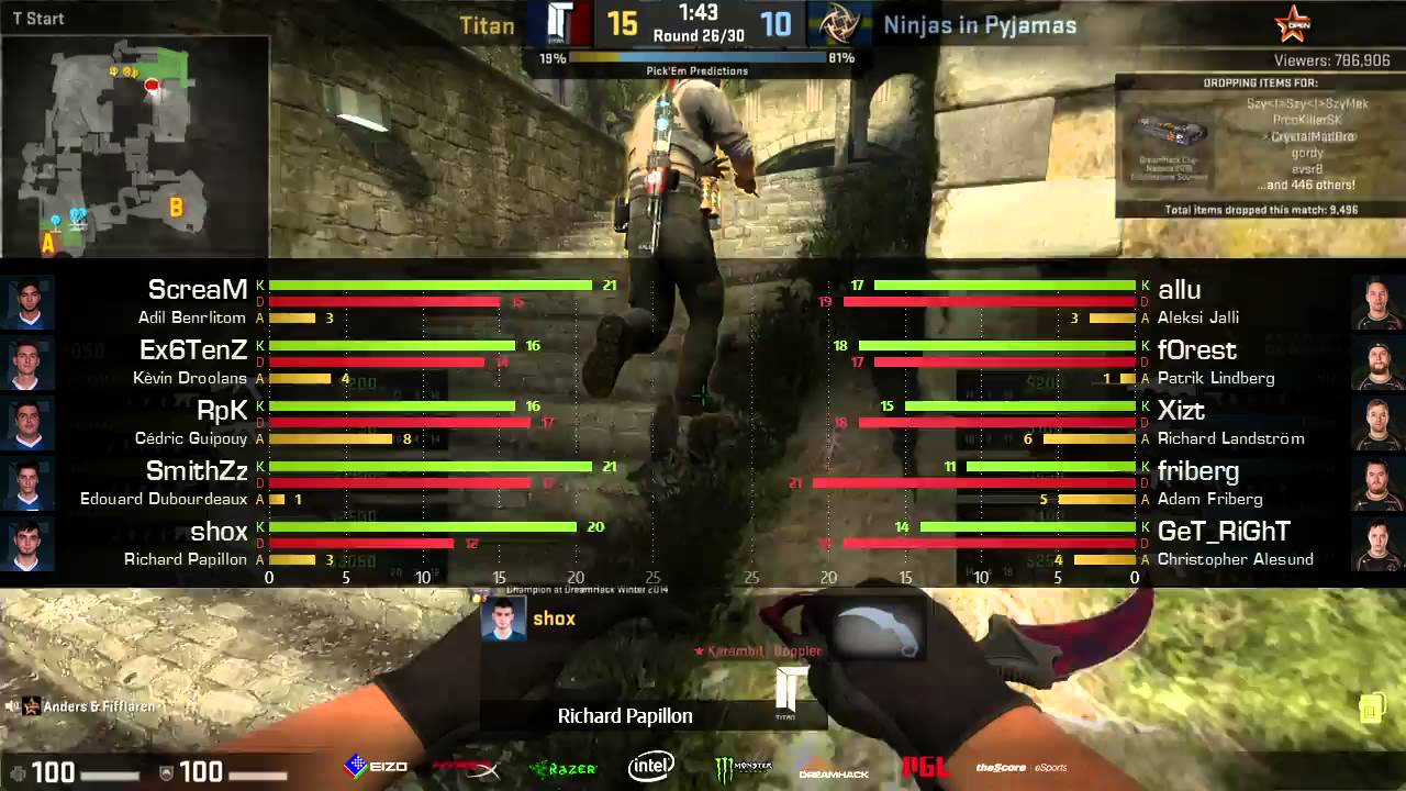 f0rest with an insane peek against Smithz