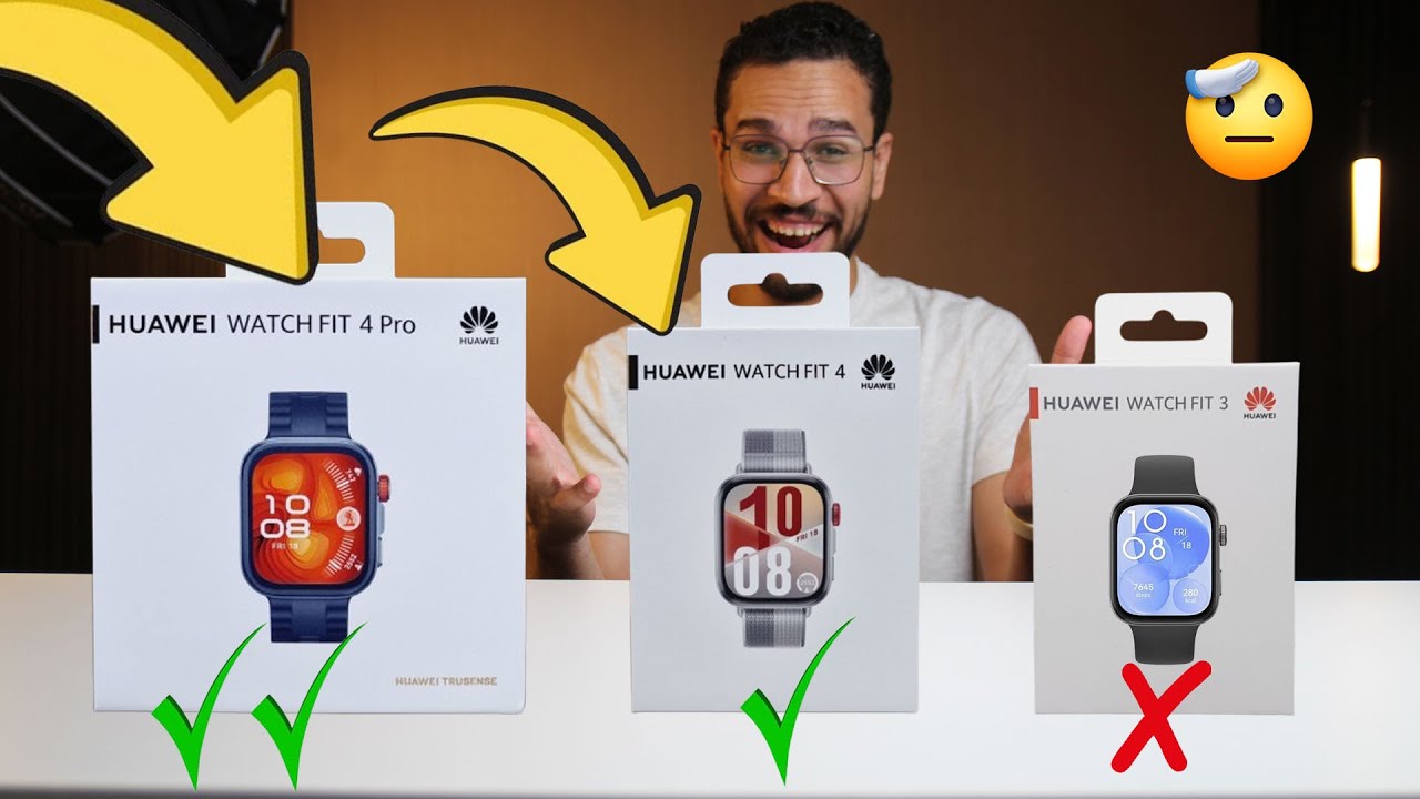 اخيرا .. هواوي واتش فيت 4 & 4 برو 🔥