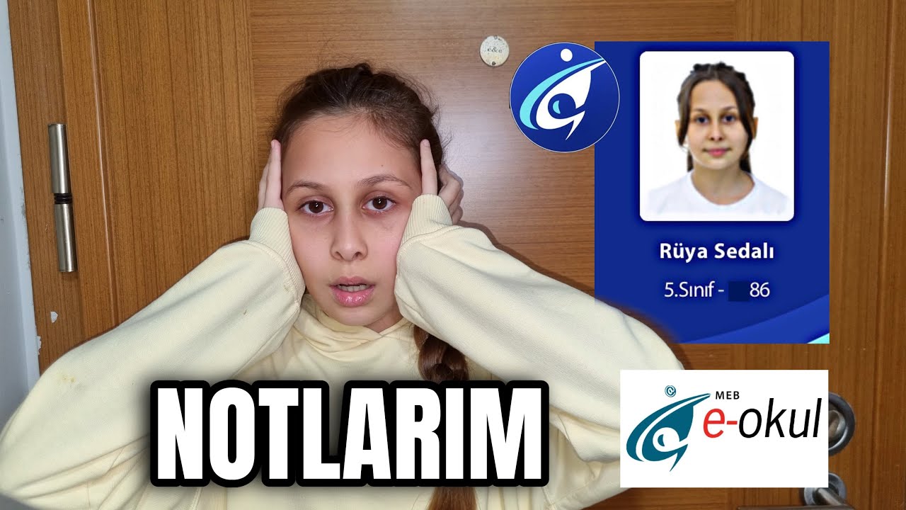 RÜYA' NIN E-OKUL NOTLARIMI İNCELEDİK 😱