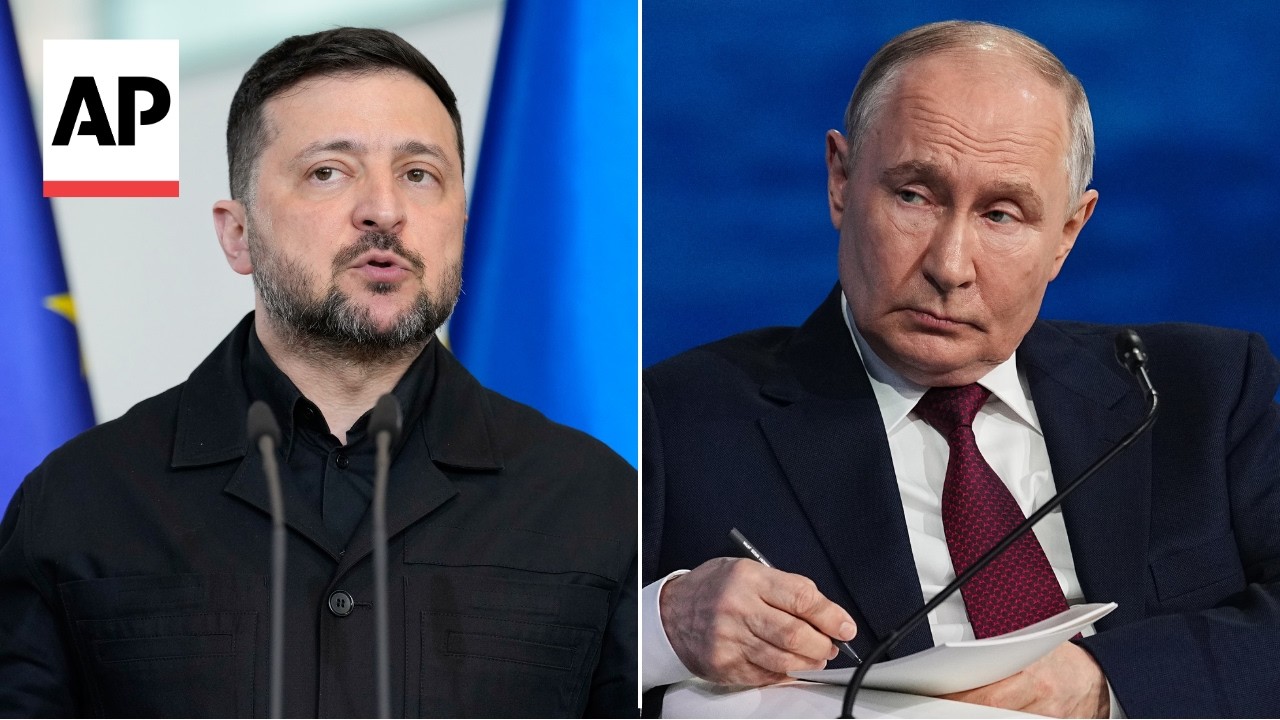 Zelenskyy writes letter to Putin calling for negotiations to end the war
