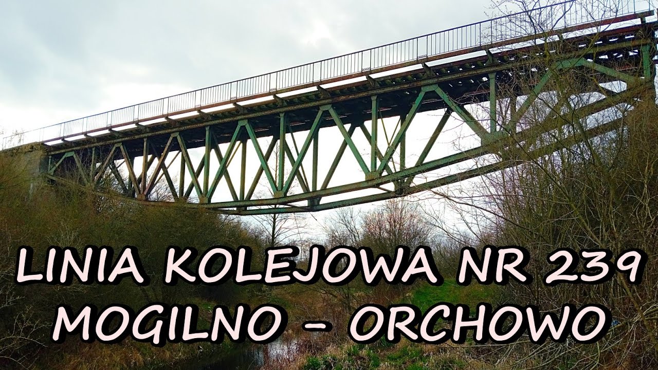 NIECZYNNA LINIA KOLEJOWA NR 239 MOGILNO - ORCHOWO