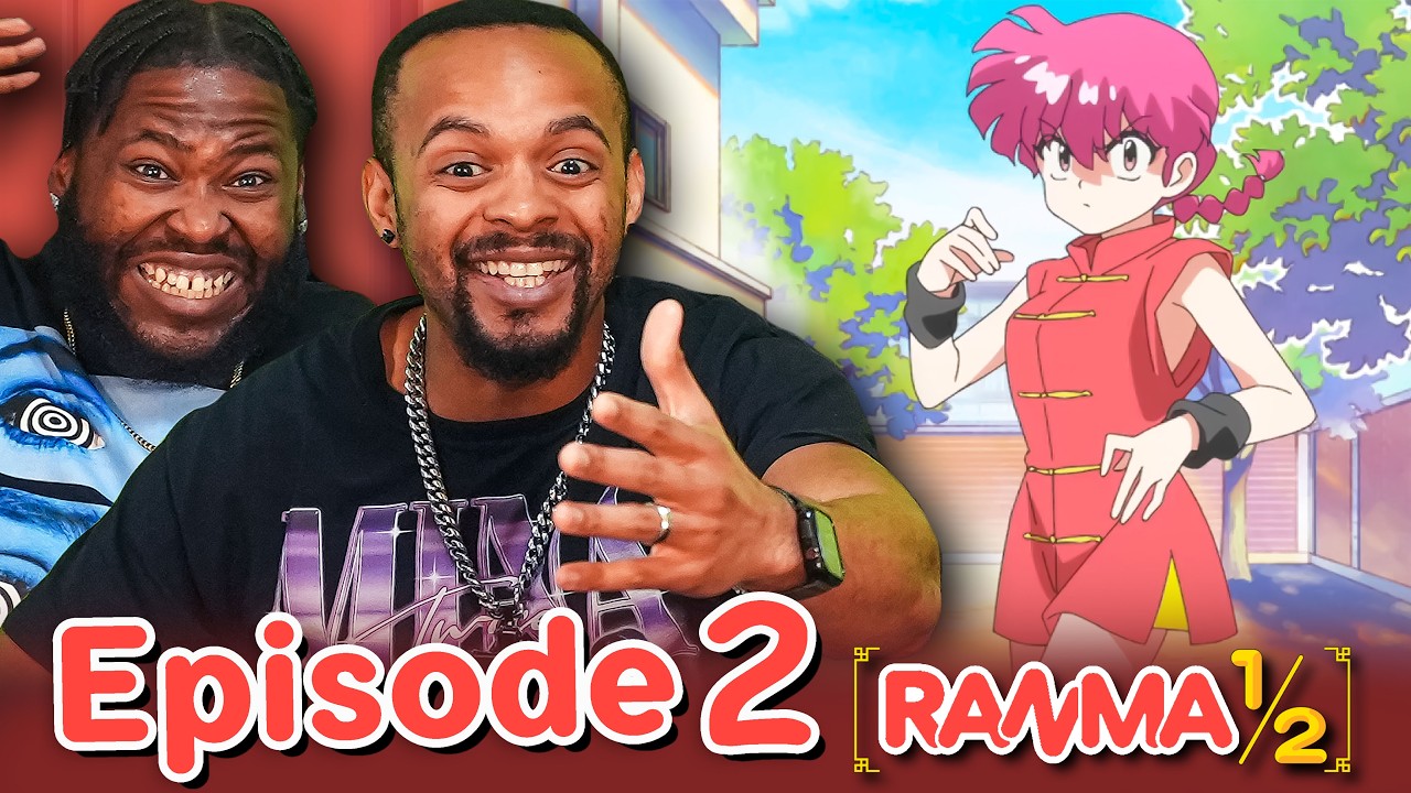 Ranma Over Akane 🤦🏾‍♂️ First Time EVER Watching Ranma 1/2 Episode 2 Blind Reaction! (Never seen OG)