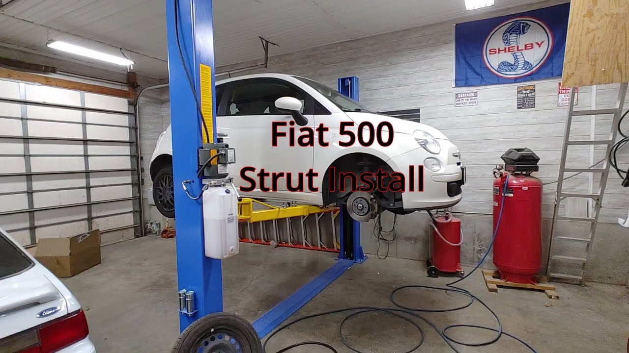 Strut Install on Fiat 500