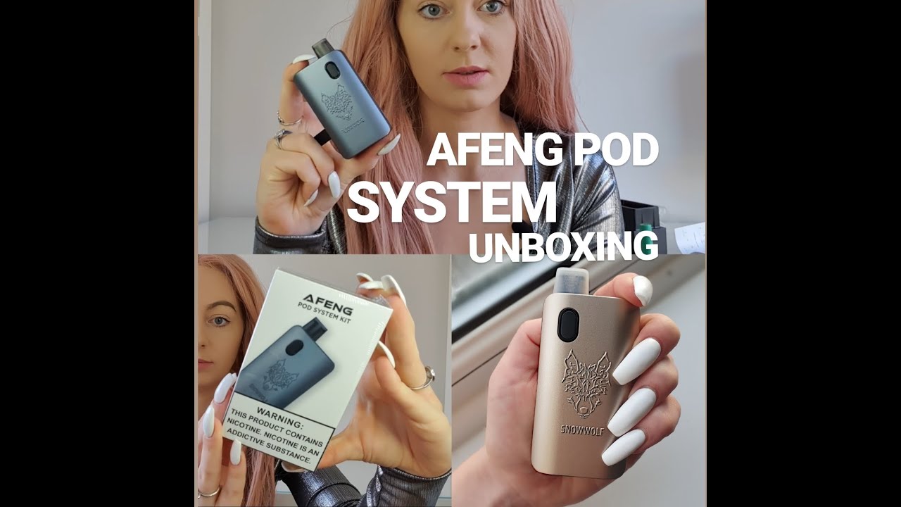 SNOWWOLF AFENG POD SYSTEM UNBOXING