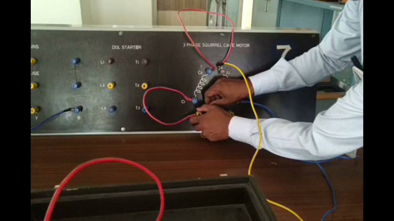 Load Test on Three Phase Squirrel Cage Induction Motor