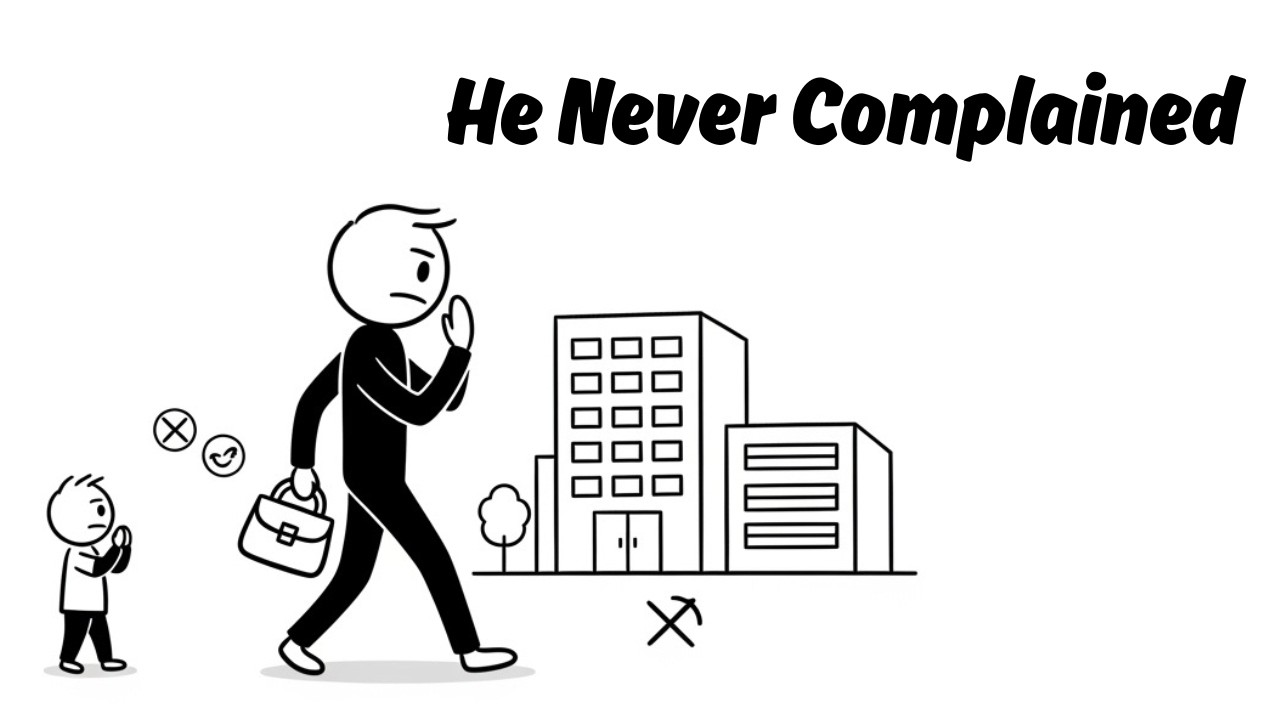 He Never Complained, He Just Worked