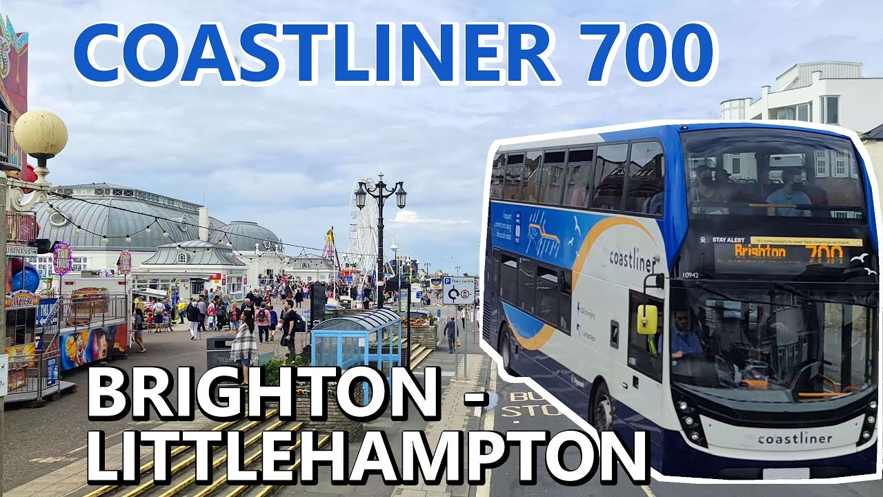 Stagecoach Coastliner 700 Bus: Brighton - Worthing - Littlehampton