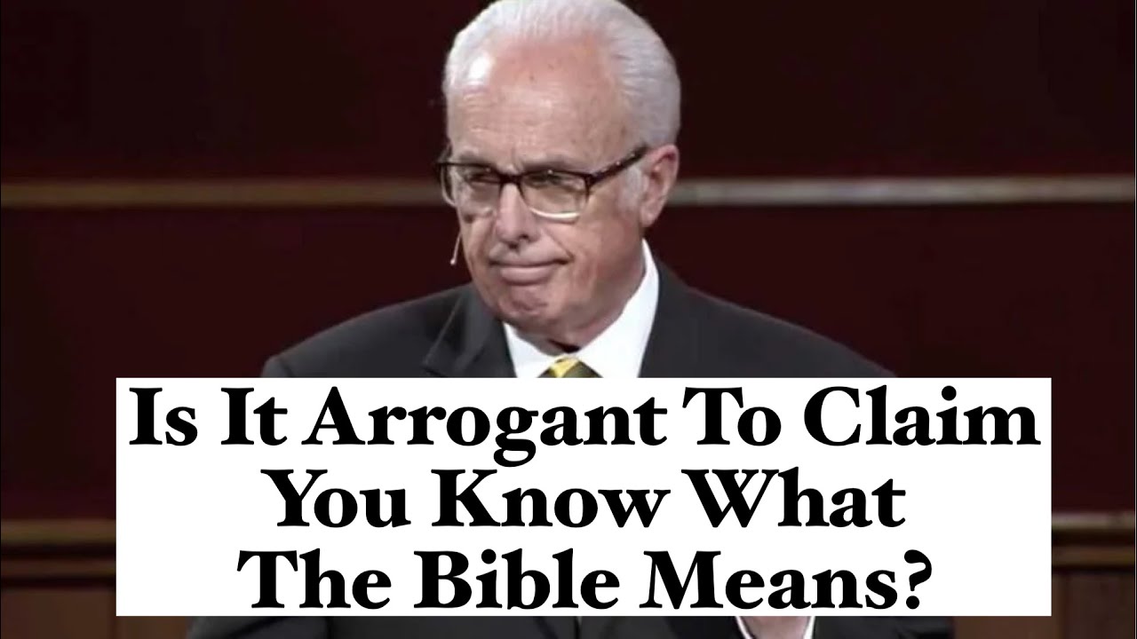 John MacArthur Hermeneutics of Humility (original)