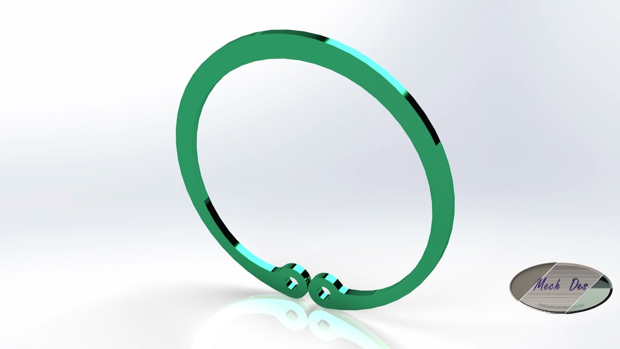 ⚜ Diseño de Snap Ring/Anillo de Retención - Caso práctico ⚜