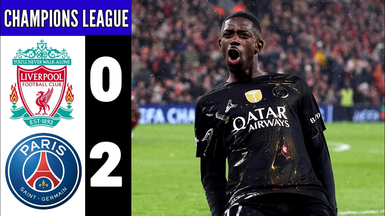 Liverpool - PSG 0-2 | Le R&eacute;sum&eacute; | UEFA Champions League 2025/26 Ousmane Demb&eacute;l&eacute;