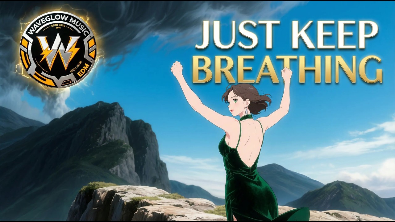 Just keep Breathing 🌬️💙 Emotional Future Bass | Inspirational EDM 2025 | Wveglow Music