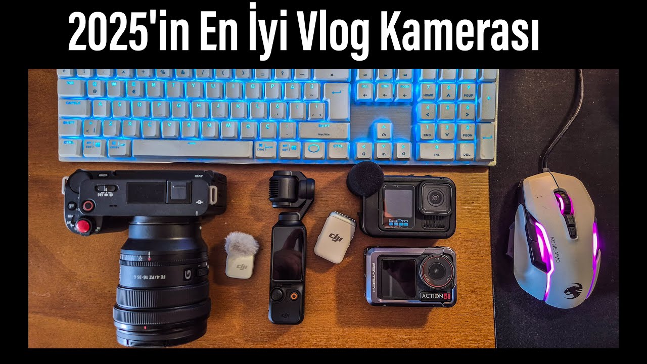 2025'in En İyi Vlog Kamerası Hangisi ? (Dji - GoPro - Sony ZV-E1)