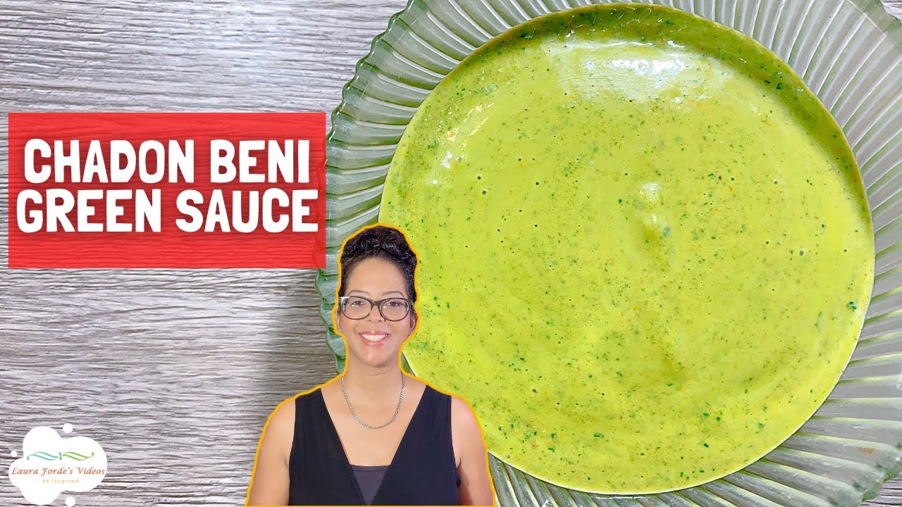 How To Make Chadon Beni Green Sauce