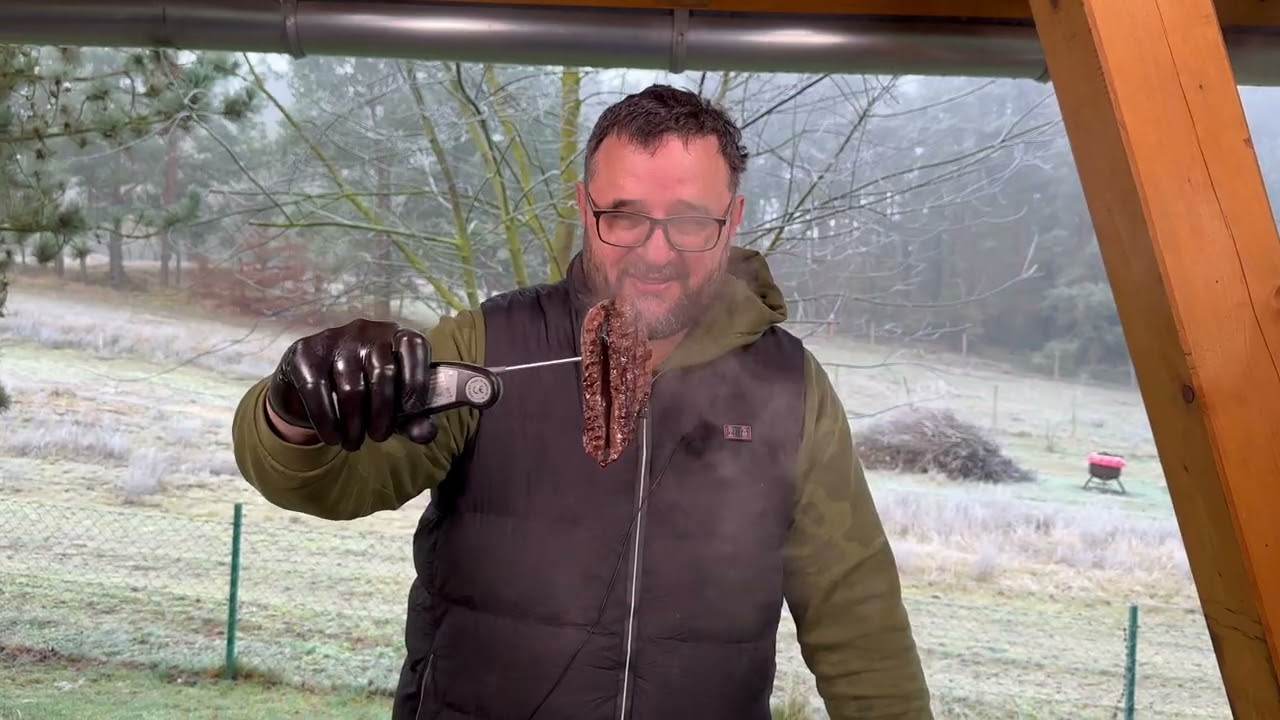 Reh perfekt grillen --- Klaus grillt