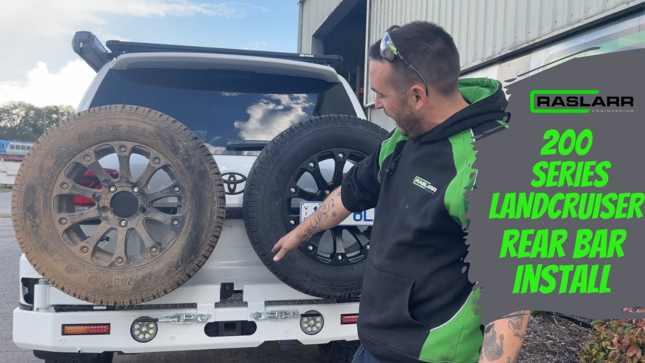 RASLARR - 200 Series Rear Bar Installation Guide