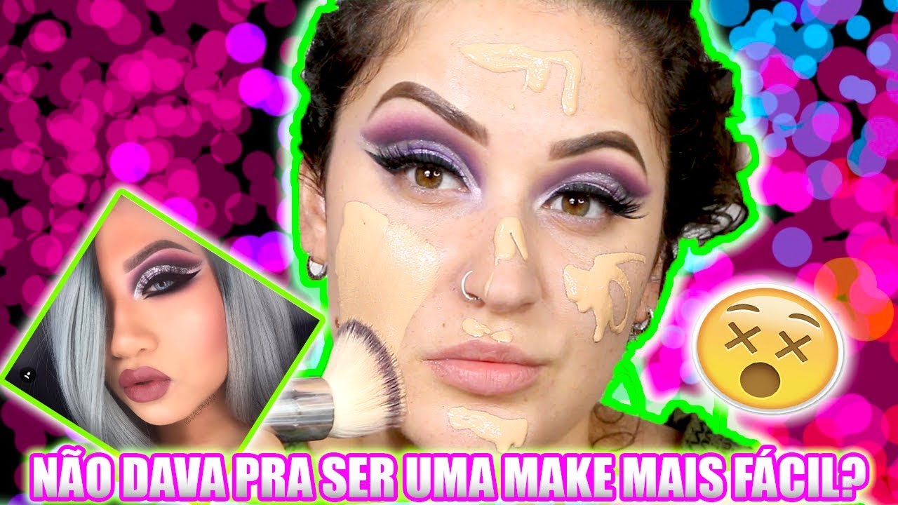 TENTEI IMITAR A MAKE MAIS DIFÍCIL QUE VOCÊS PEDIRAM! #MANDAMAKES 1