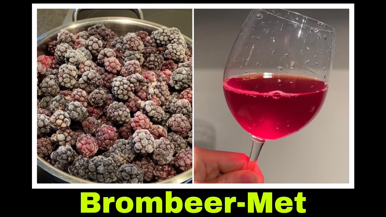 Brombeermet ansetzen | Brombeeren Met Rezept | Honigwein selbstgemacht | Selbstversorgung