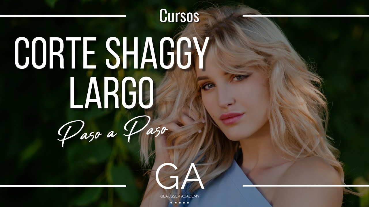 Corte Shaggy Largo paso a paso.
