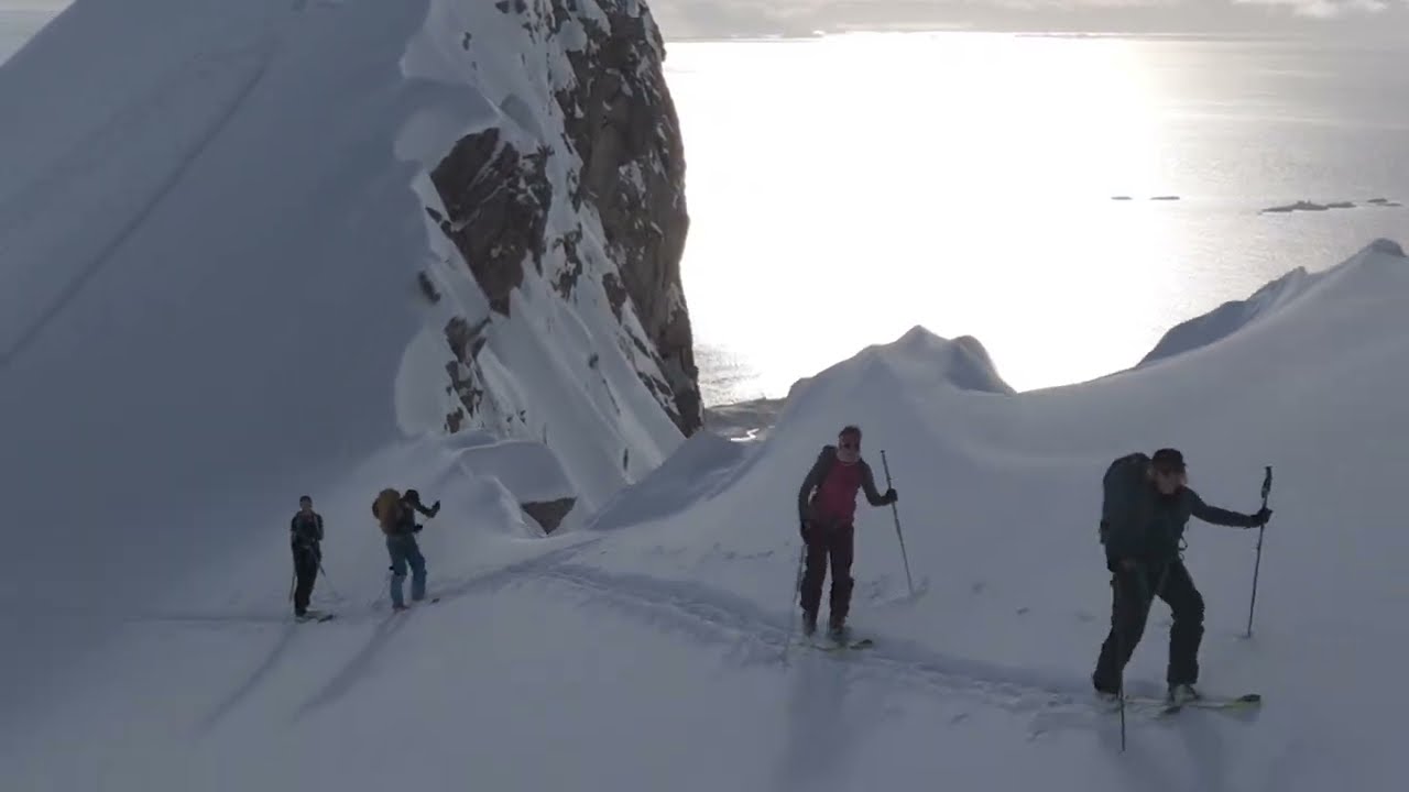 Skiing in the Lofoten Islands March 2025