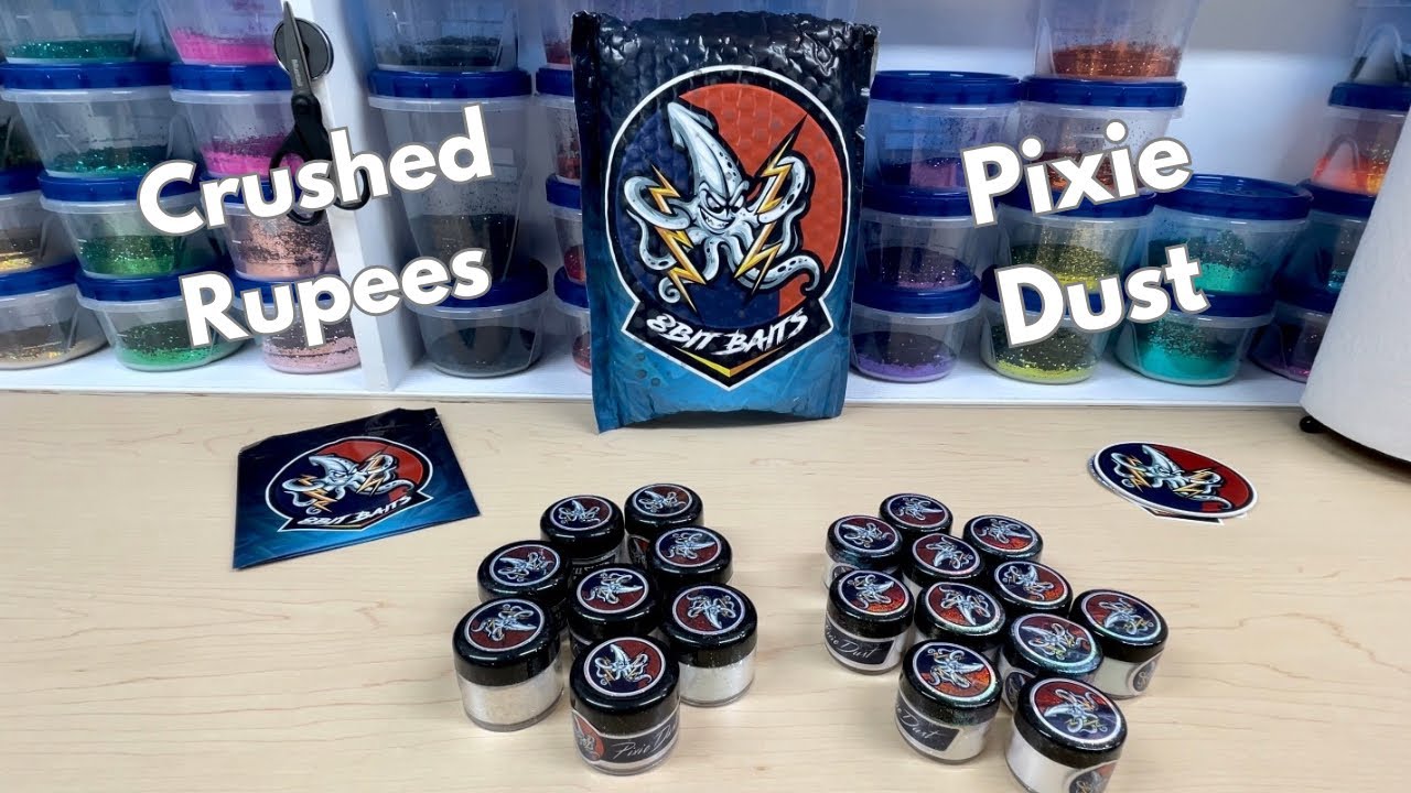New Pixie Dust and Crushed Rupees from 8 Bit Baits