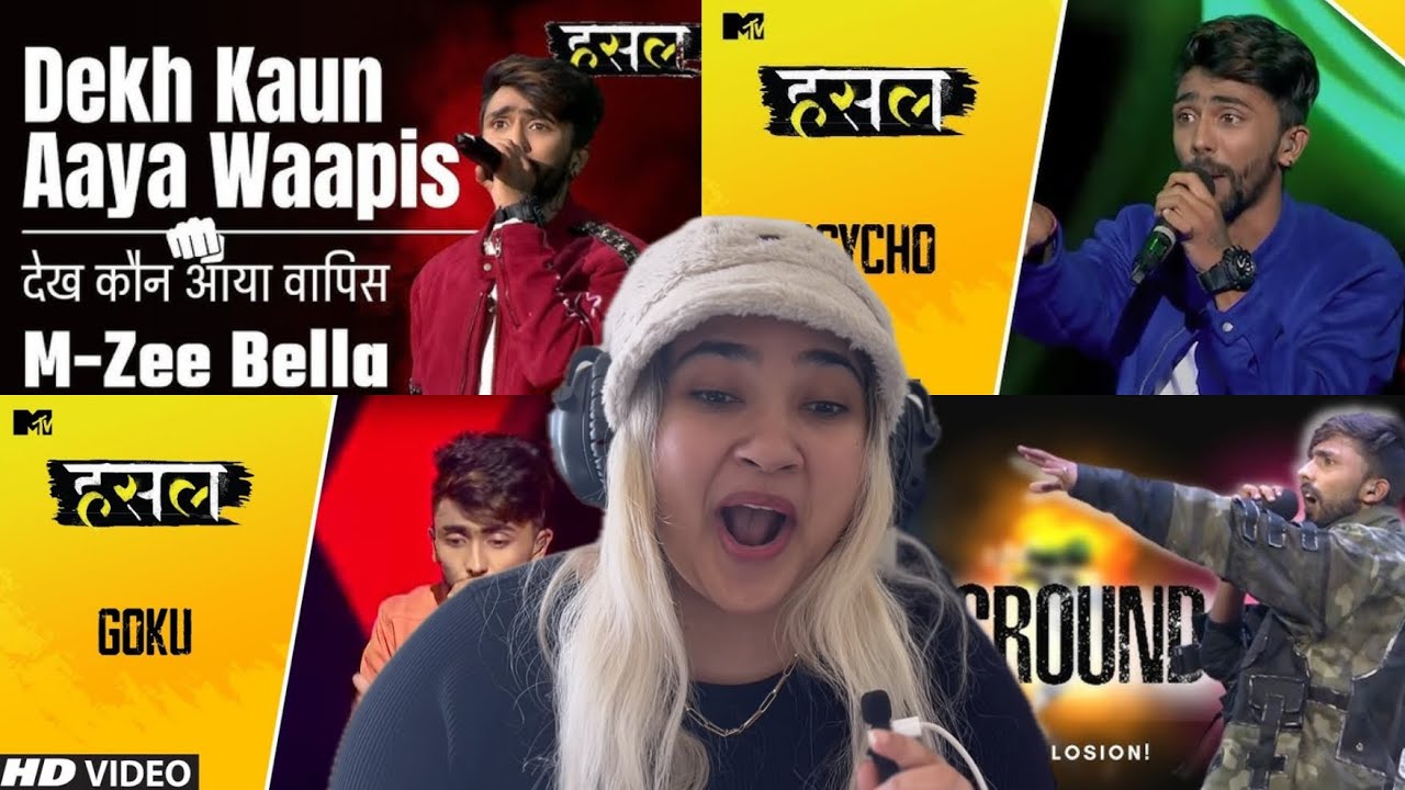 Bella Hustle Performances Reaction 🔥Dekh Kaun Aaya Wapis | Psycho | Goku | We Go Underground 